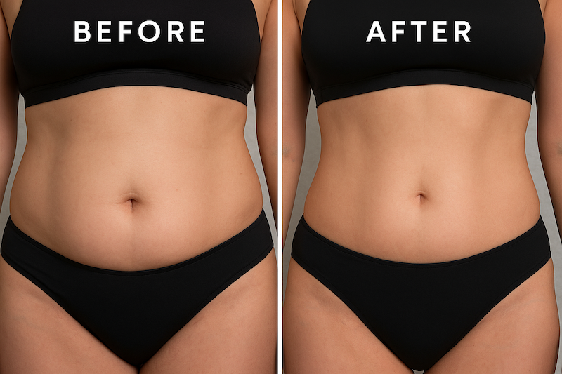 Body Sculpting Before and After Image